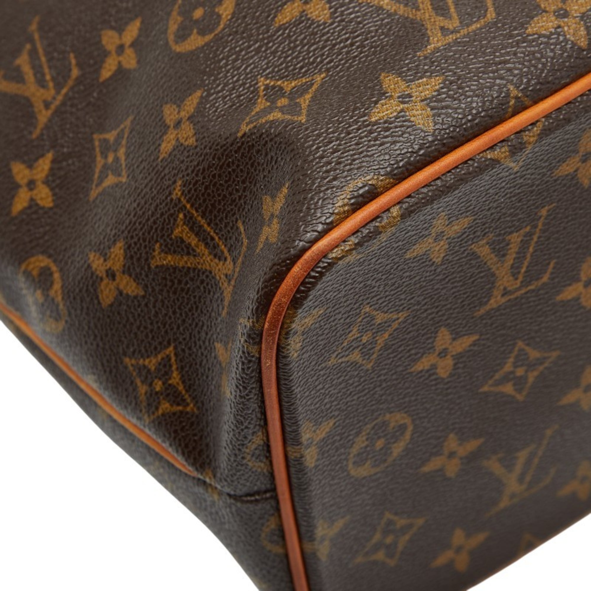 Louis Vuitton Brown Pvc Leather Handbag Shoulder Bag (Pre-Owned)