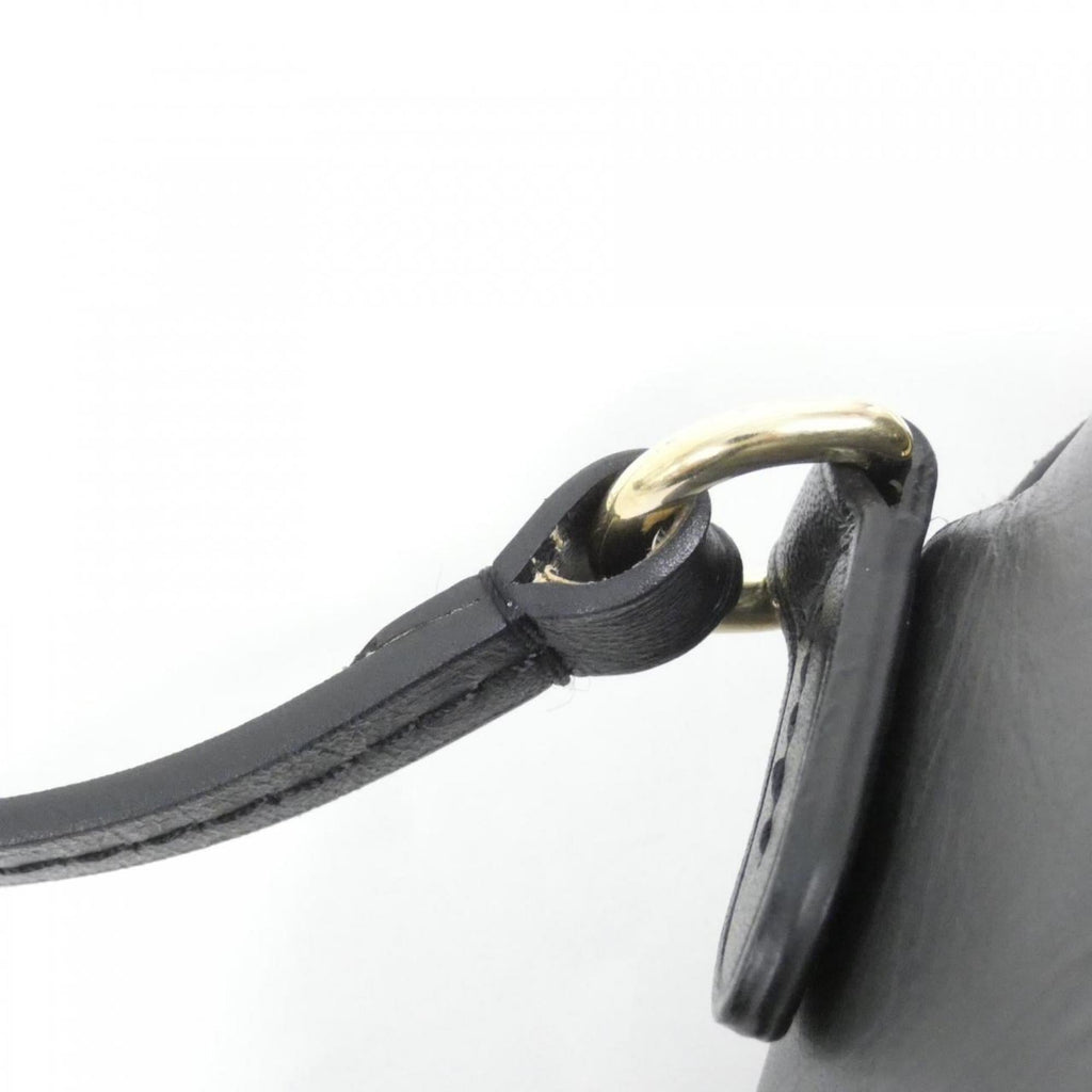 Louis Vuitton Black Marron Coated Canvas Leather Shoulder Bag (Pre-Owned)