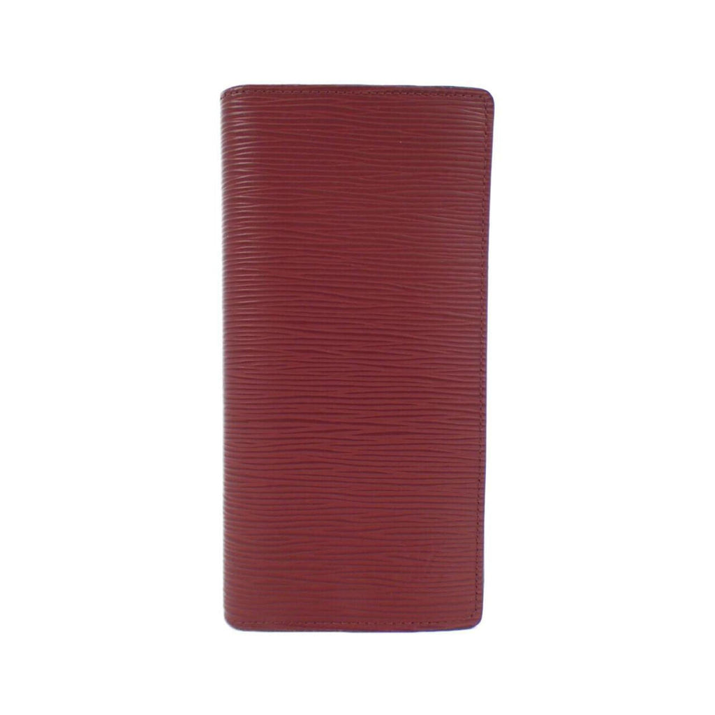 Louis Vuitton Rouge Rouge Pomodoro Leather Long Wallet (Bi-Fold) (Pre-Owned)