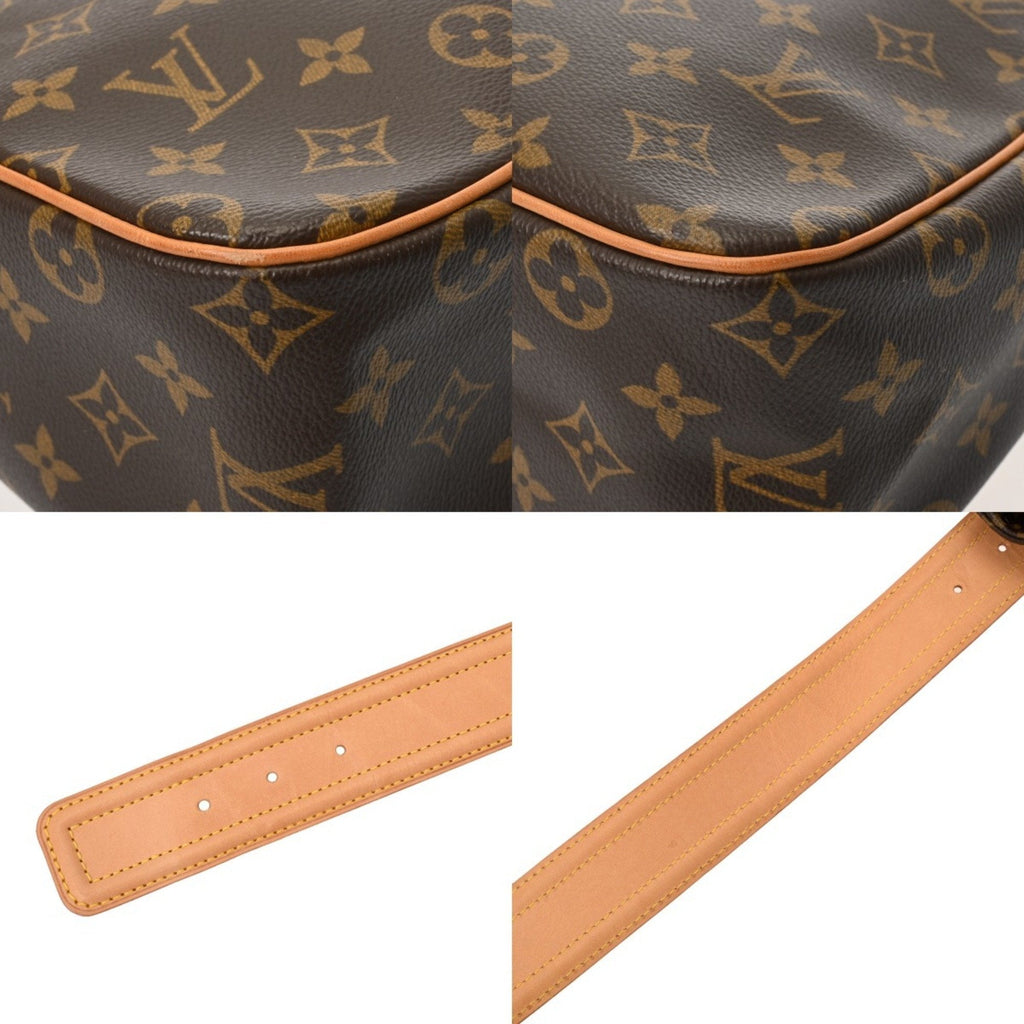 Louis Vuitton Brown Monogram Canvas Shoulder Bag (Pre-Owned)