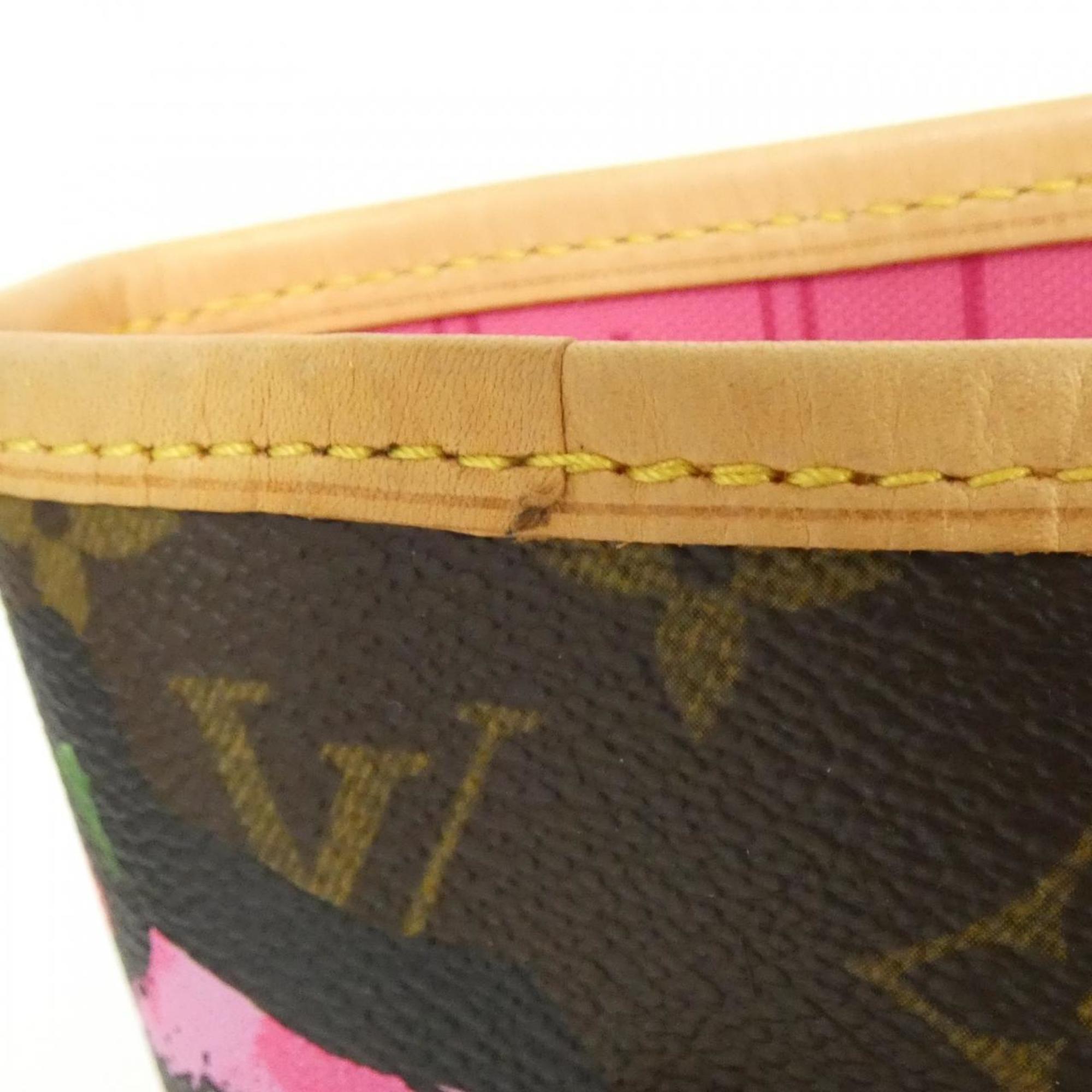 Louis Vuitton Brown Monogram Rose Coated Canvas Handbag (Pre-Owned)
