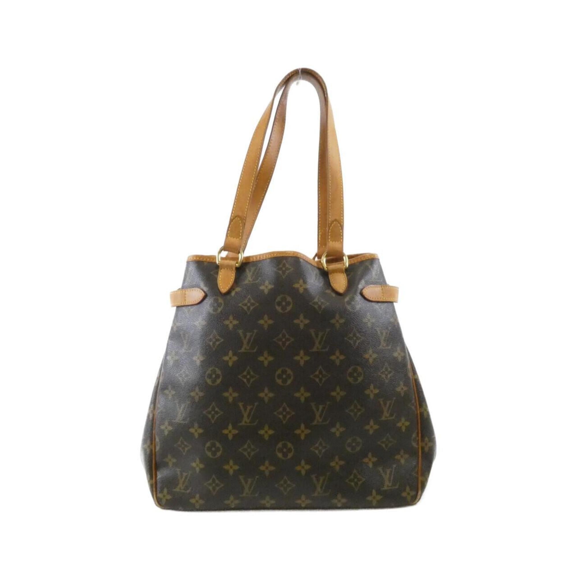 Louis Vuitton Brown Coated Canvas Shoulder Bag (Pre-Owned)