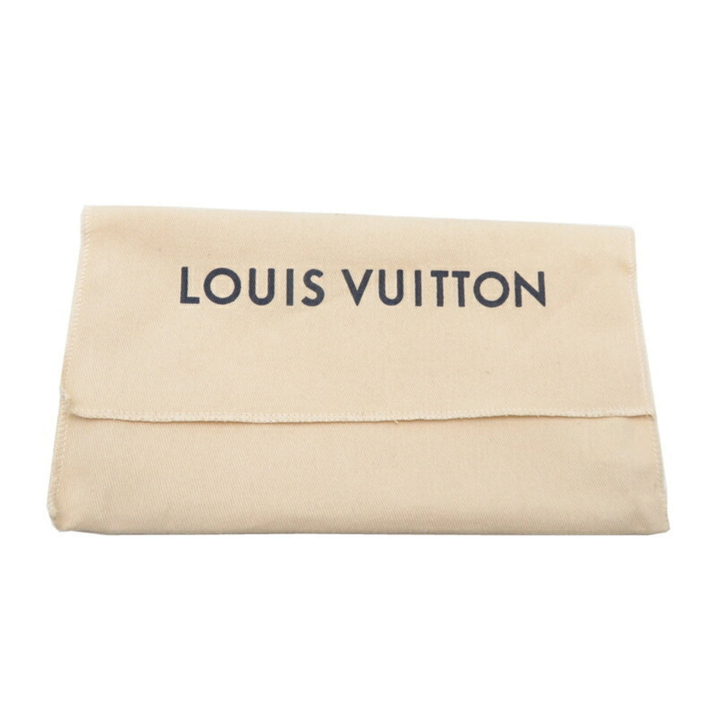 Louis Vuitton Beige Black Monogram Empreinte Long Wallet (Tri-Fold) (Pre-Owned)