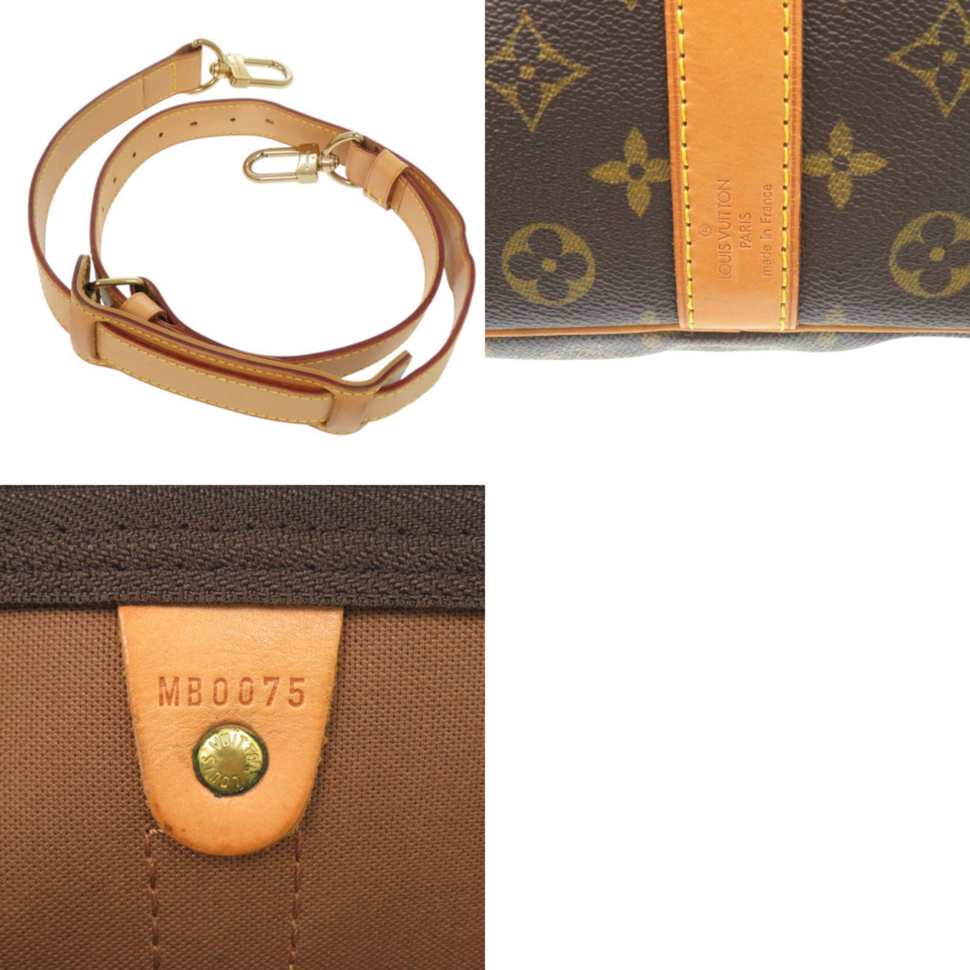 Louis Vuitton Brown Monogram Boston Bag (Pre-Owned)