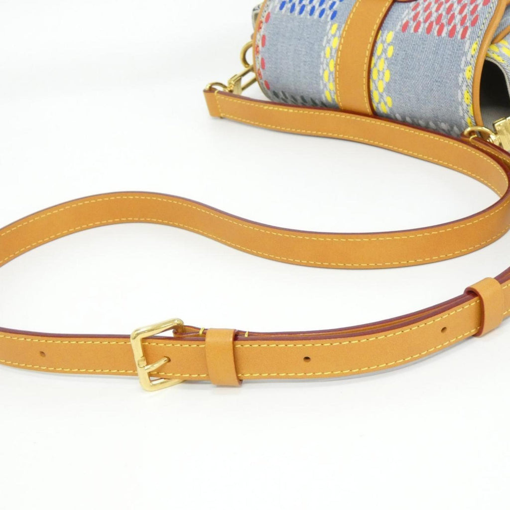 Louis Vuitton Multi-Color Denim Shoulder Bag (Pre-Owned)