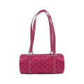 Louis Vuitton Red Color Satin Handbag (Pre-Owned)