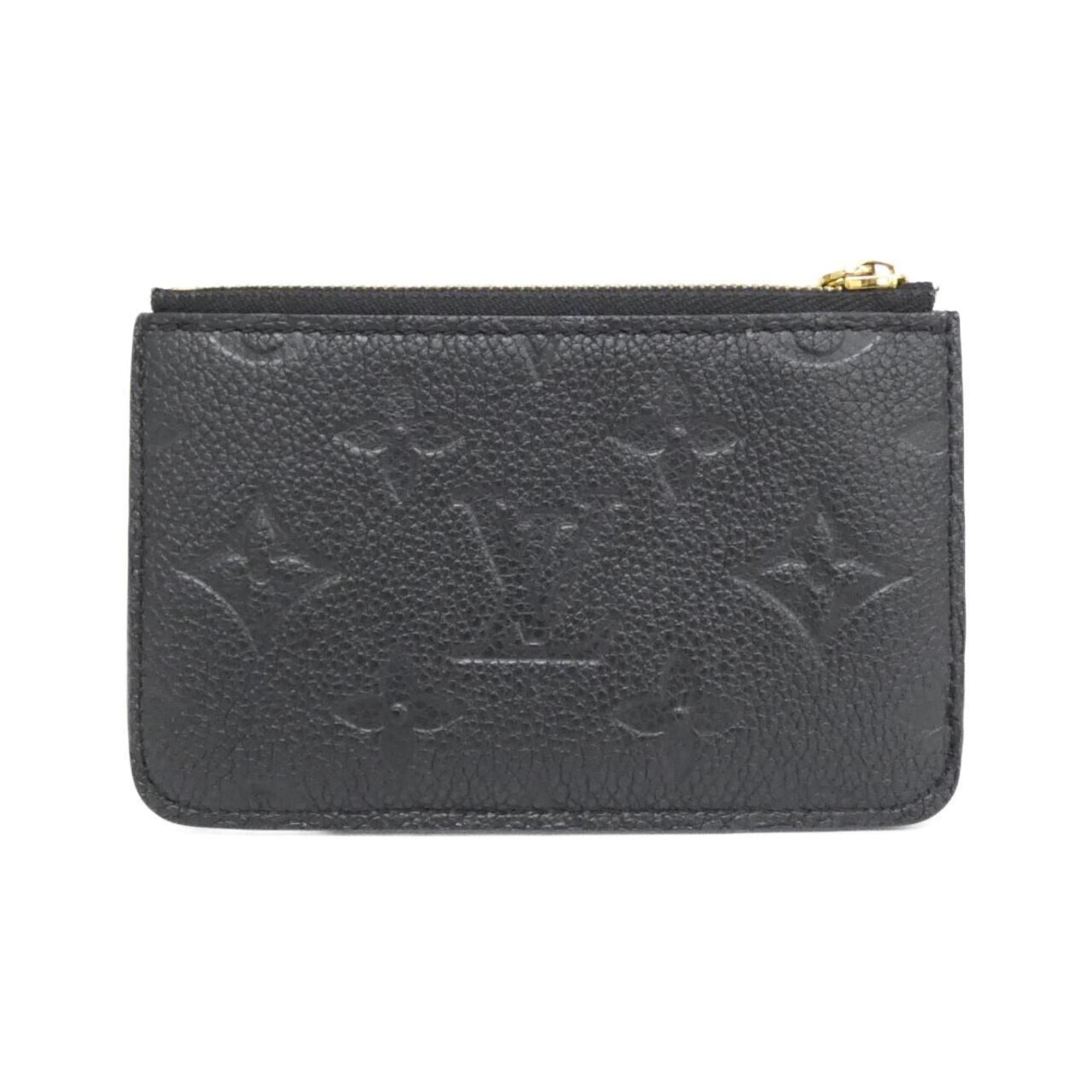 Louis Vuitton Monogram Empreinte Black Leather Coin Purse/Coin Case (Pre-Owned)