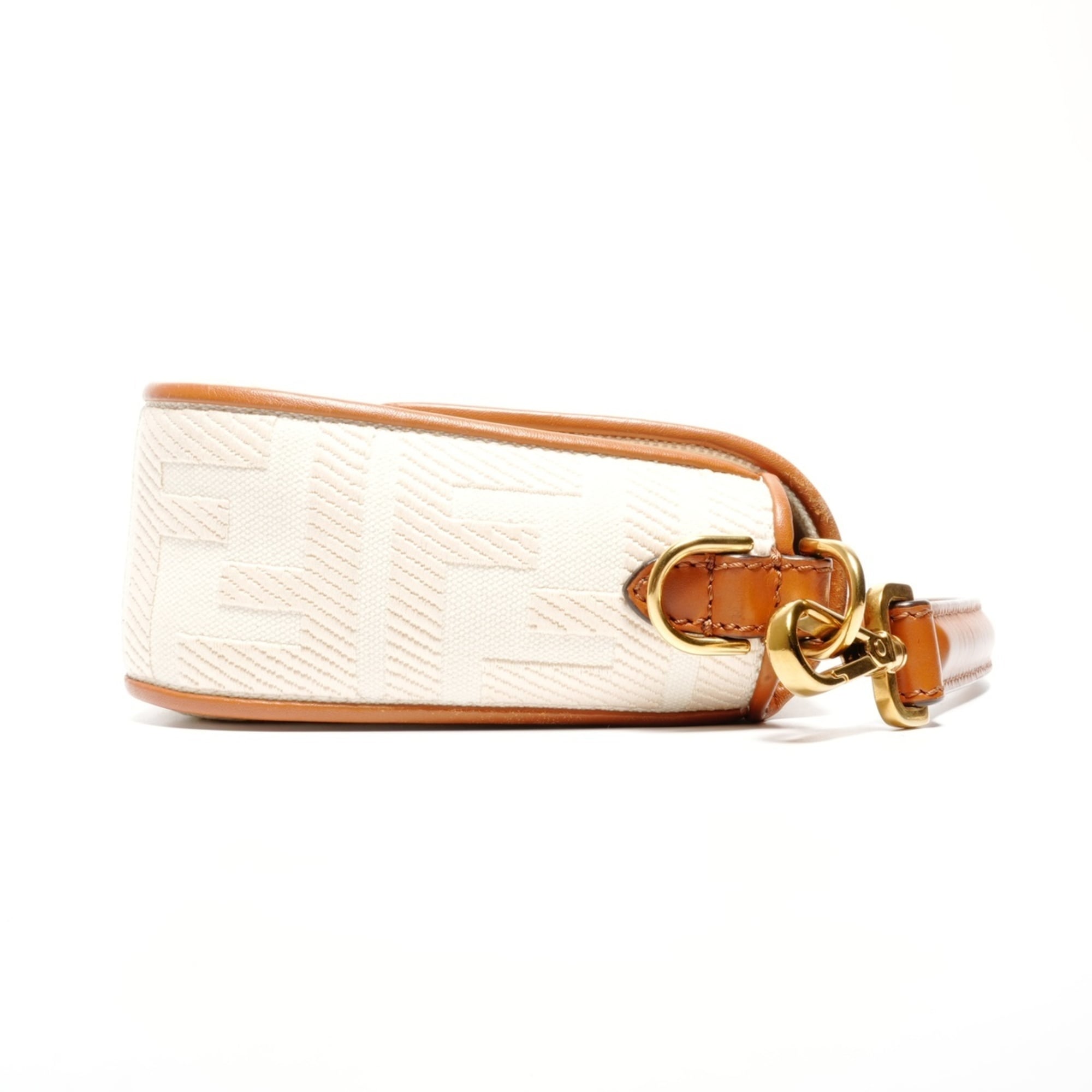 Baguette NM Bag Zucca Embroidered Canvas Medium