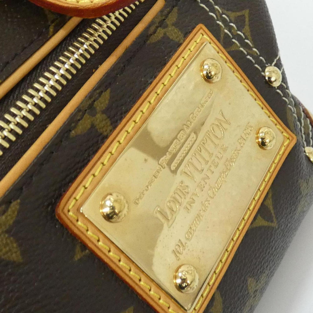 Louis Vuitton Marron Coated Canvas Handbag (Pre-Owned)