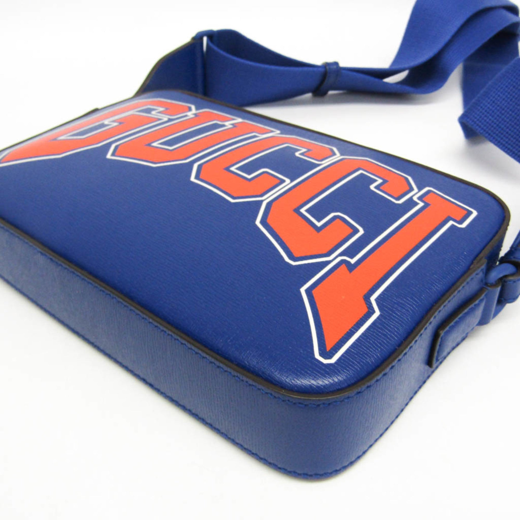NY Dragons Camera Crossbody Bag Printed Leather Small