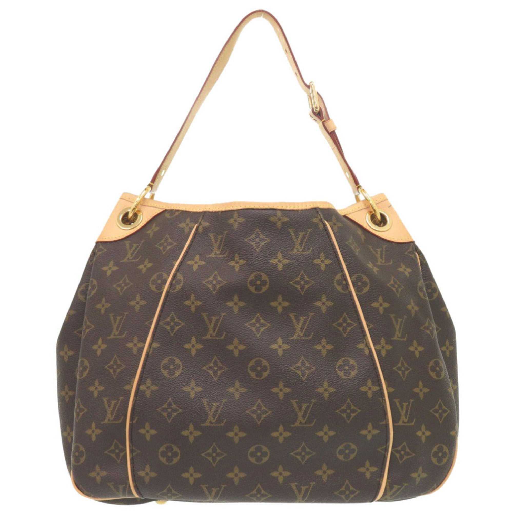 Louis Vuitton Brown Monogram Canvas Shoulder Bag (Pre-Owned)
