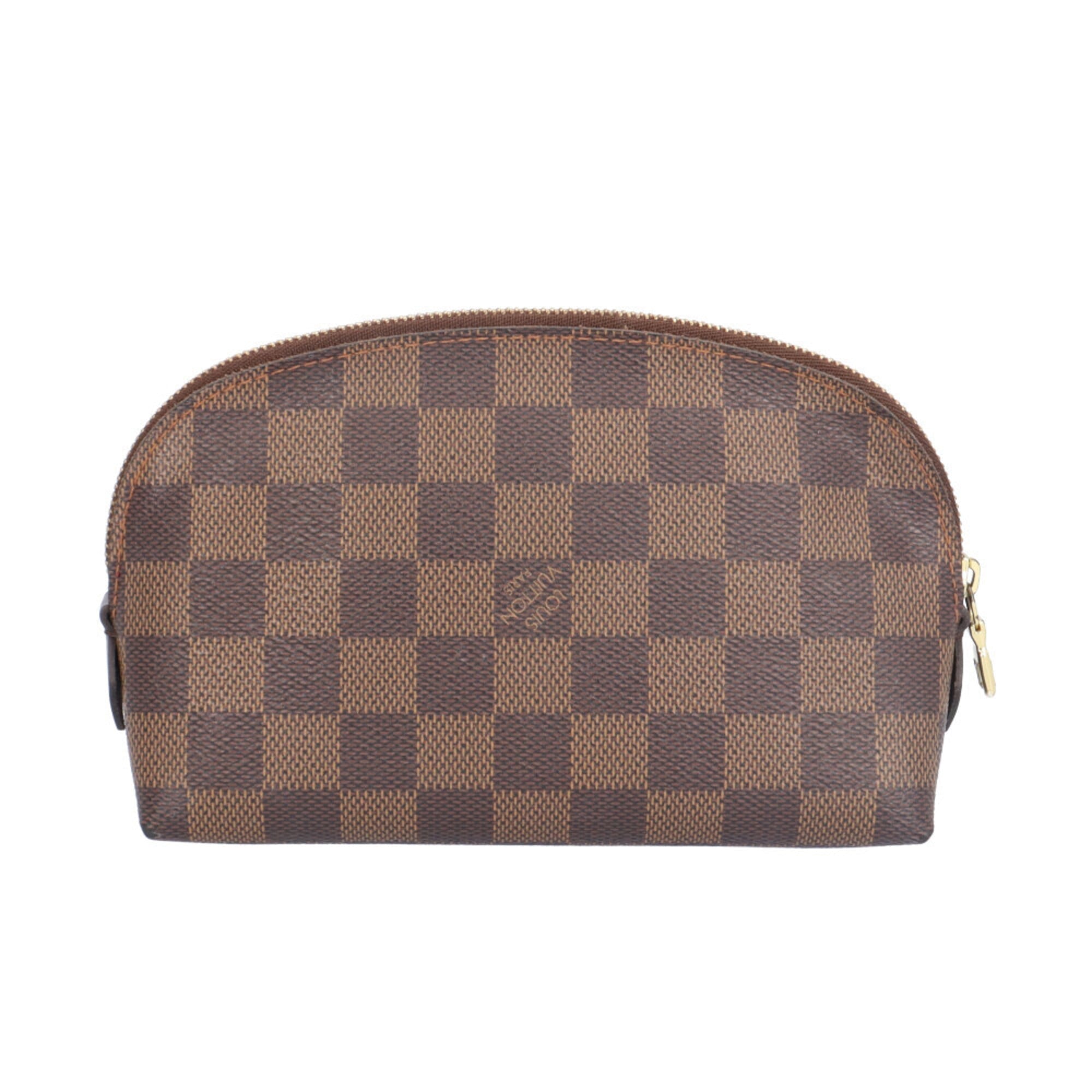 Louis Vuitton Damier Brown Damier Canvas Galle Damier Canvas Pochette Pouch (Pre-Owned)