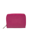 Louis Vuitton Grenade Purple Leather Coin Purse/Coin Case (Pre-Owned)