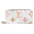 Louis Vuitton Pink White Monogram Empreinte Long Wallet (Bi-Fold) (Pre-Owned)