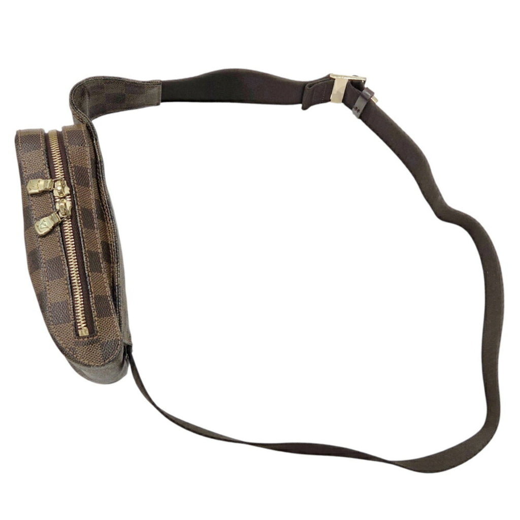 Louis Vuitton Brown Damier Canvas Shoulder Bag Sling Bag (Pre-Owned)