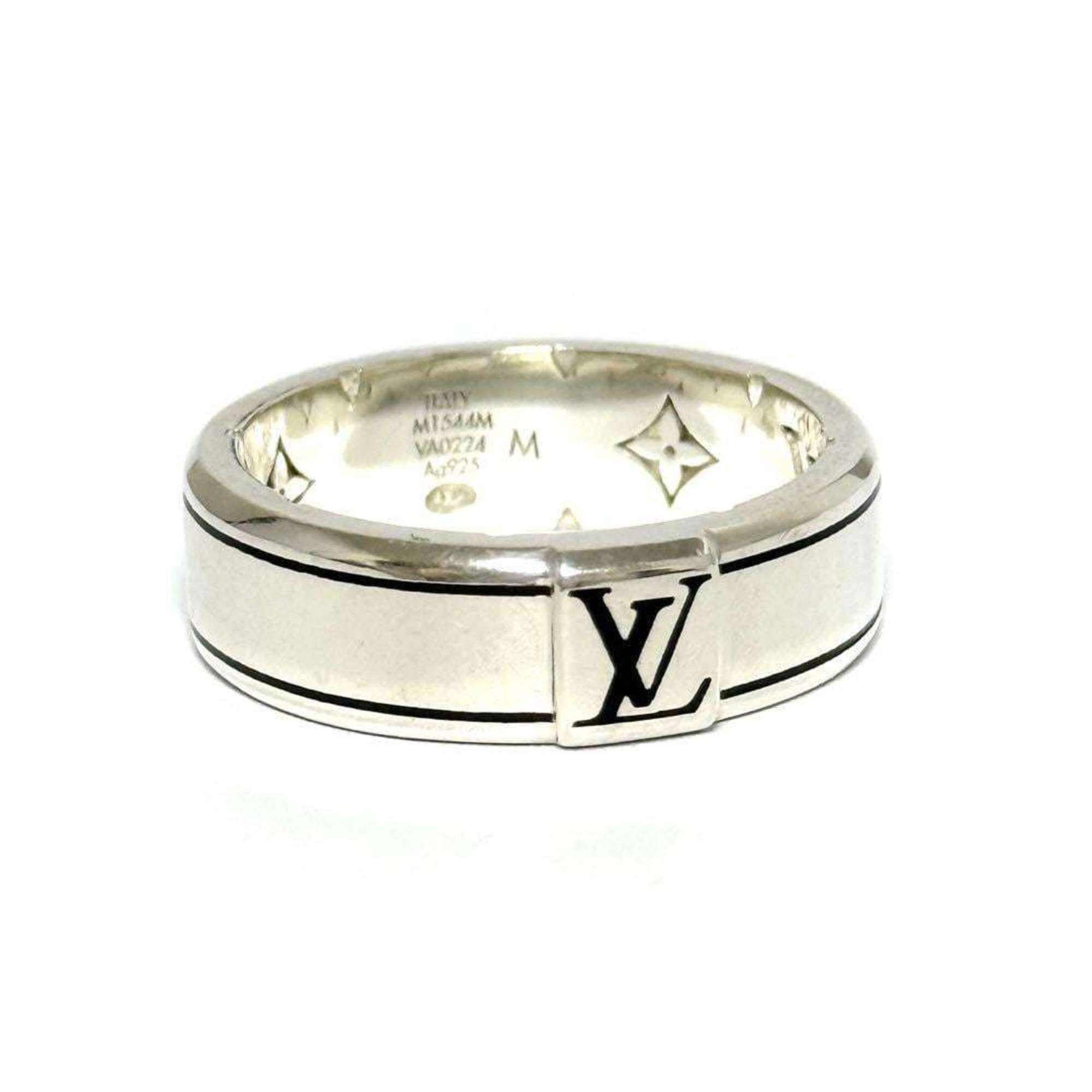 Louis Vuitton Silver Silver 925 Band Ring (Pre-Owned)