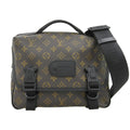 Louis Vuitton Monogram Macassar Black Monogram Macassar Pvc Leather Shoulder Bag (Pre-Owned)
