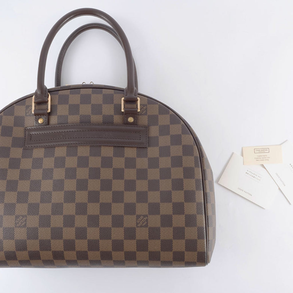 Louis Vuitton Brown Damier Canvas Ebene Damier Canvas Handbag (Pre-Owned)