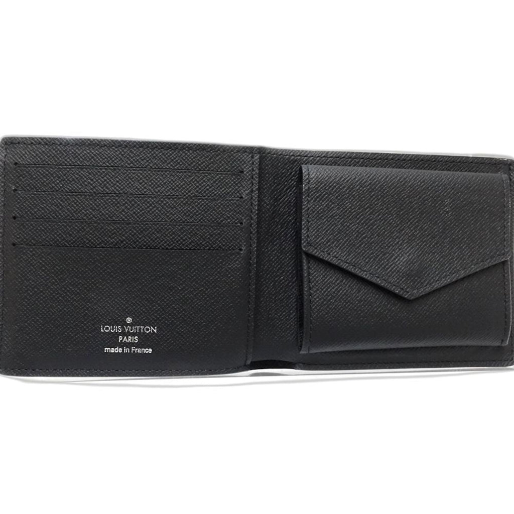 Louis Vuitton Monogram Eclipse Noir Monogram Eclipse Wallet (Bi-Fold) (Pre-Owned)