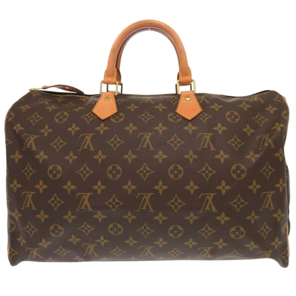 Louis Vuitton Brown Monogram Monogram Boston Bag Handbag (Pre-Owned)
