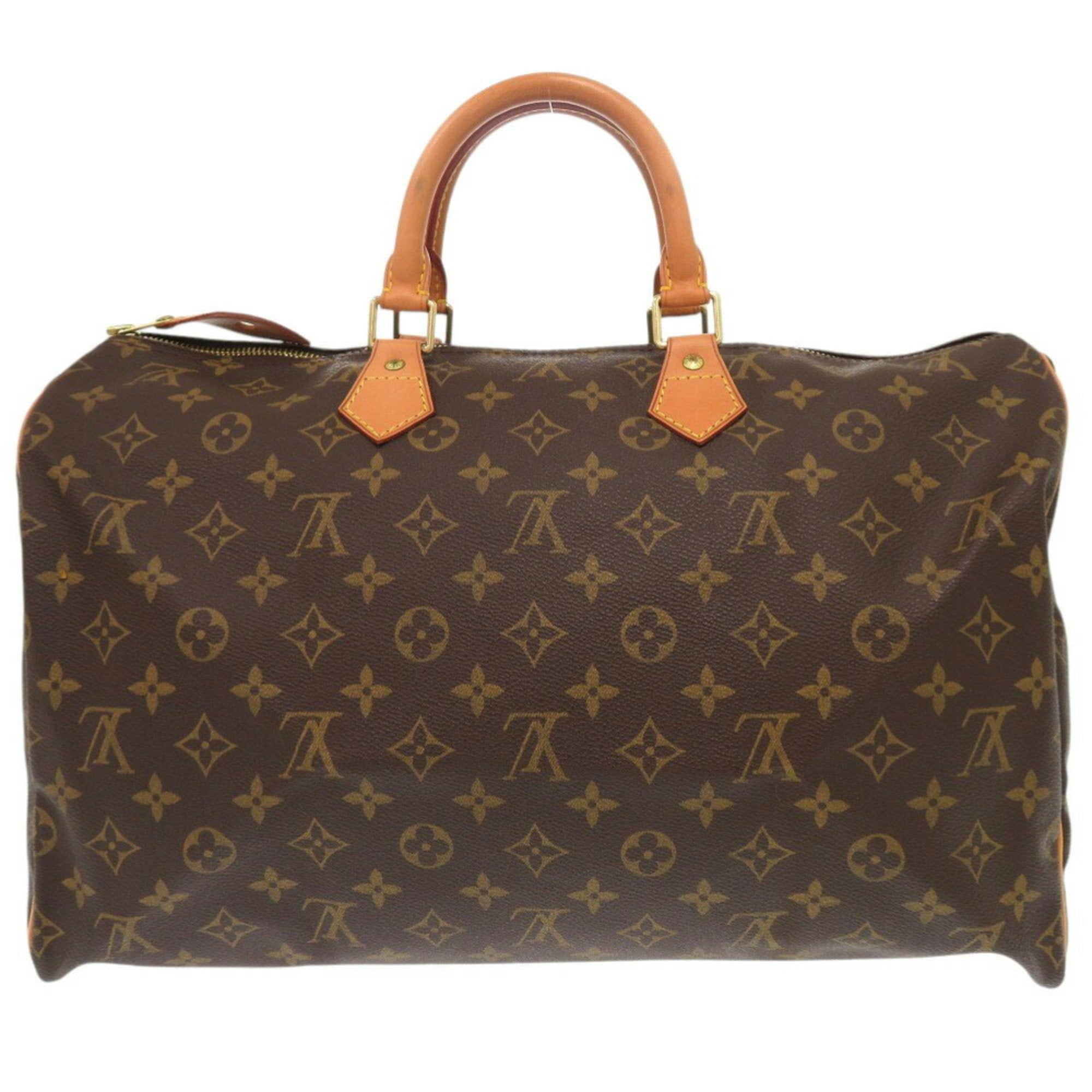Louis Vuitton Brown Monogram Monogram Boston Bag Handbag (Pre-Owned)