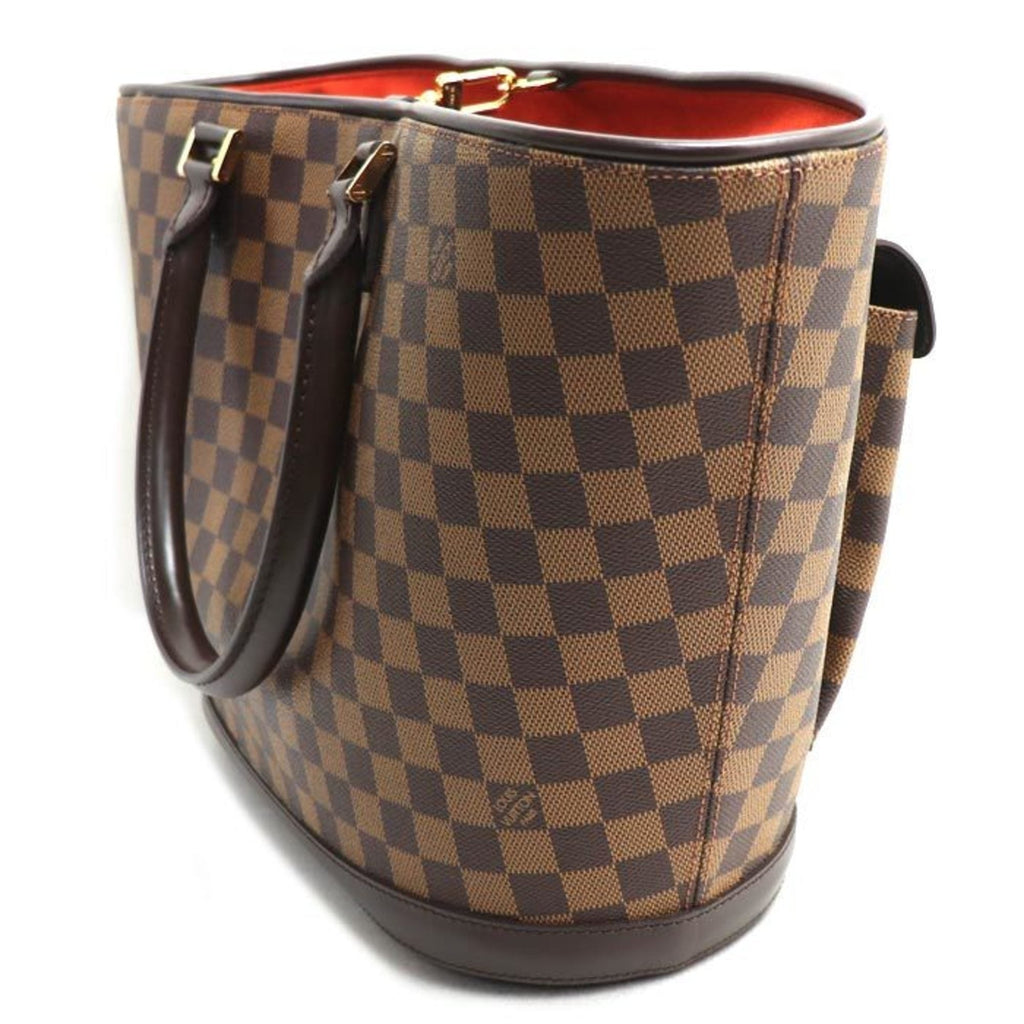Louis Vuitton Damier Brown Damier Canvas Handbag (Pre-Owned)
