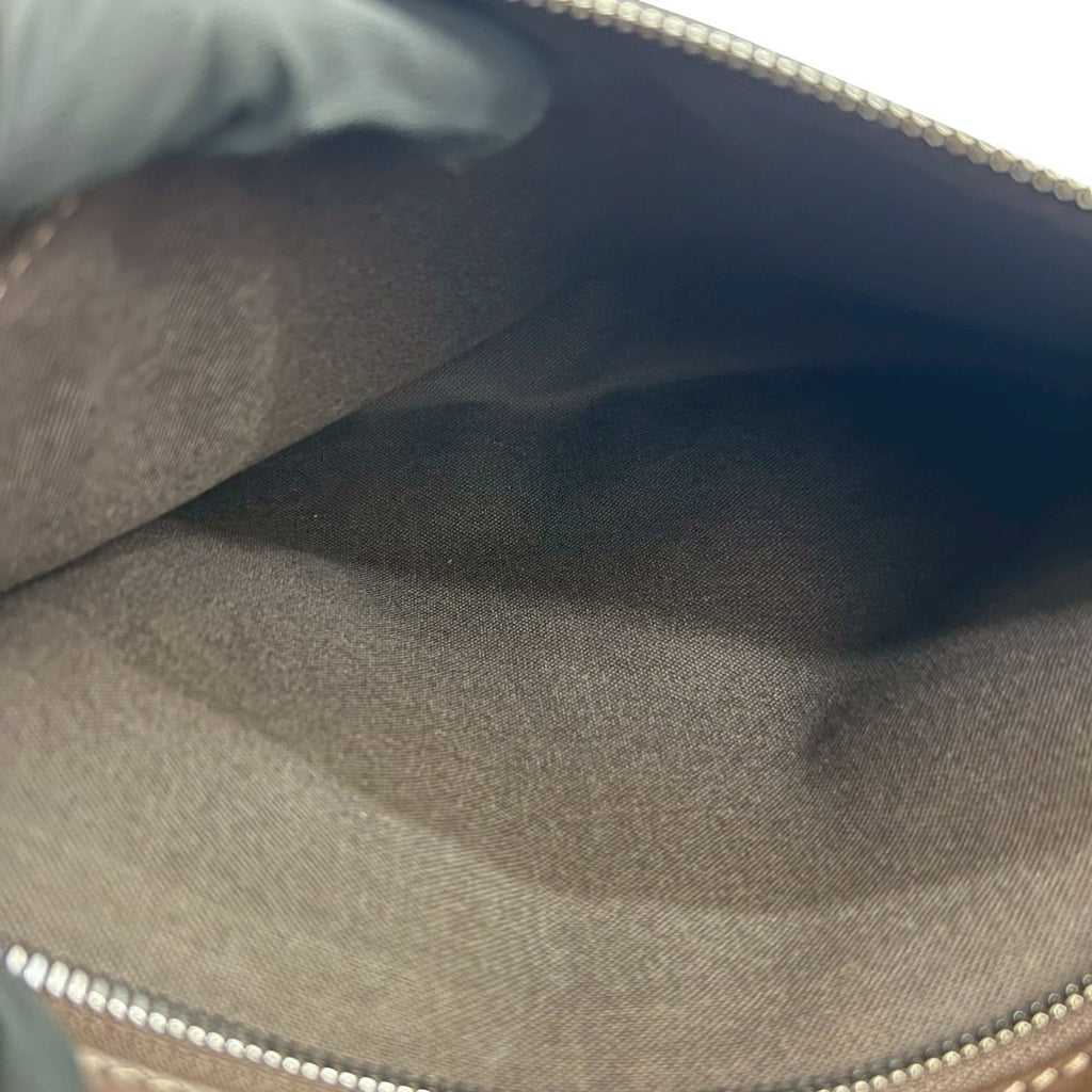 Louis Vuitton Brown Leather Shoulder Bag (Pre-Owned)
