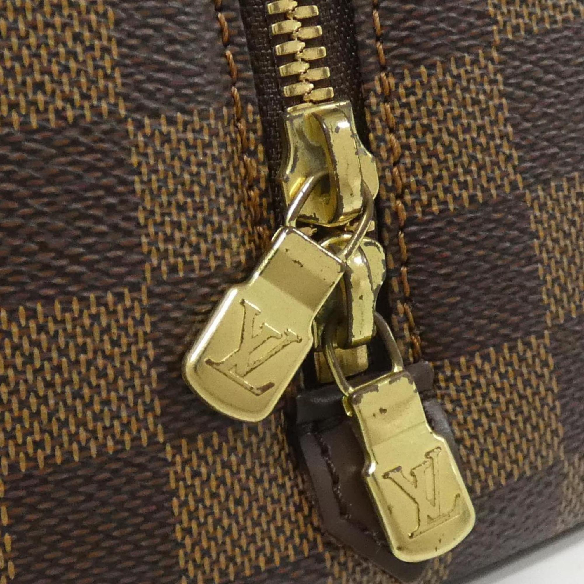 Louis Vuitton Brown Coated Canvas Handbag (Pre-Owned)