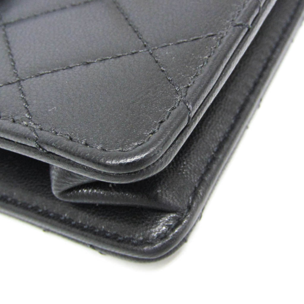 Chic Pearls Flap Bag Quilted Lambskin Mini