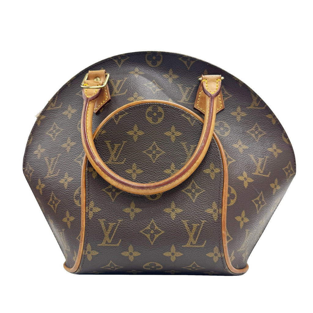 Louis Vuitton Brown Monogram Canvas Handbag (Pre-Owned)