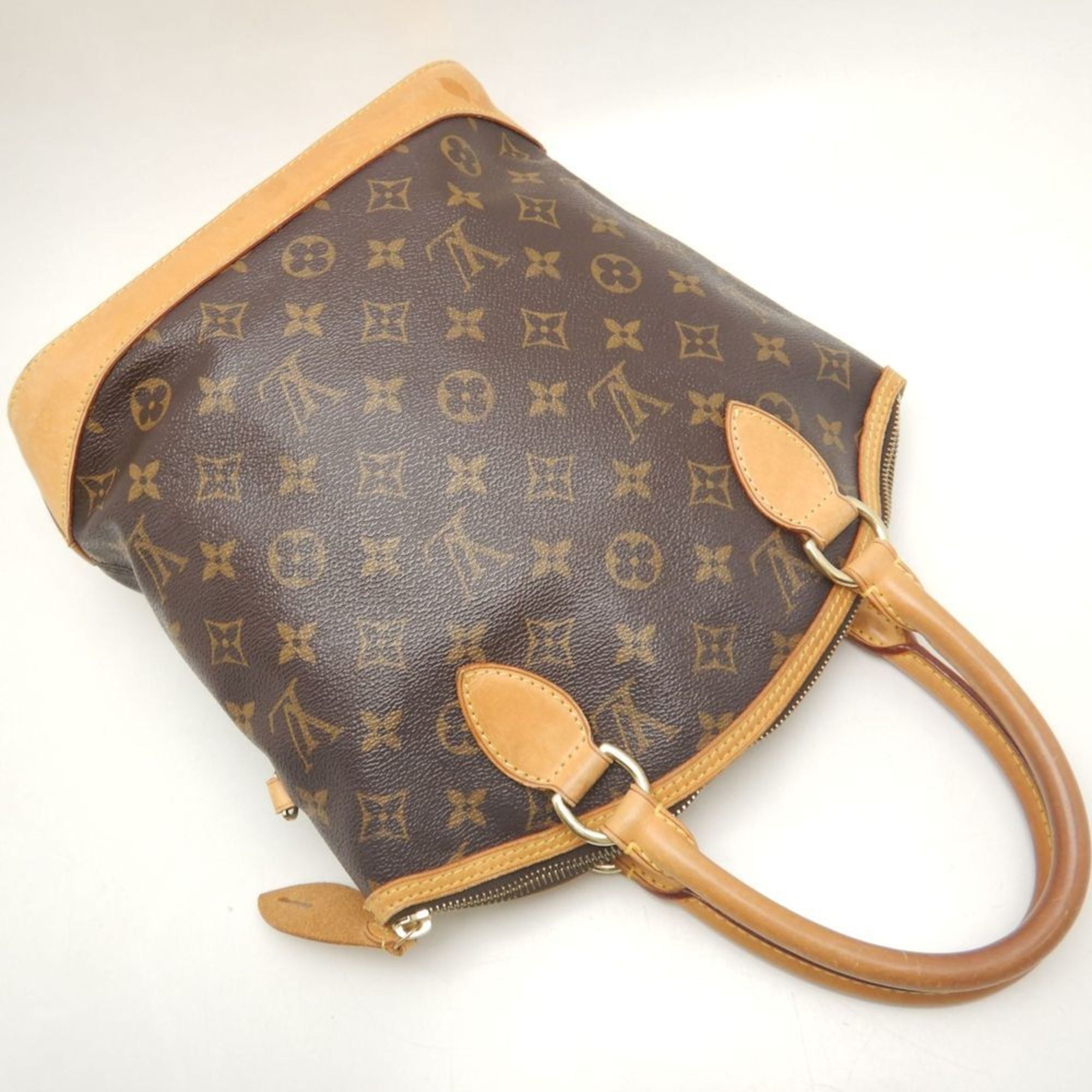 Louis Vuitton Brown Pvc Handbag (Pre-Owned)