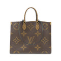 Louis Vuitton Marron Coated Canvas Handbag (Pre-Owned)