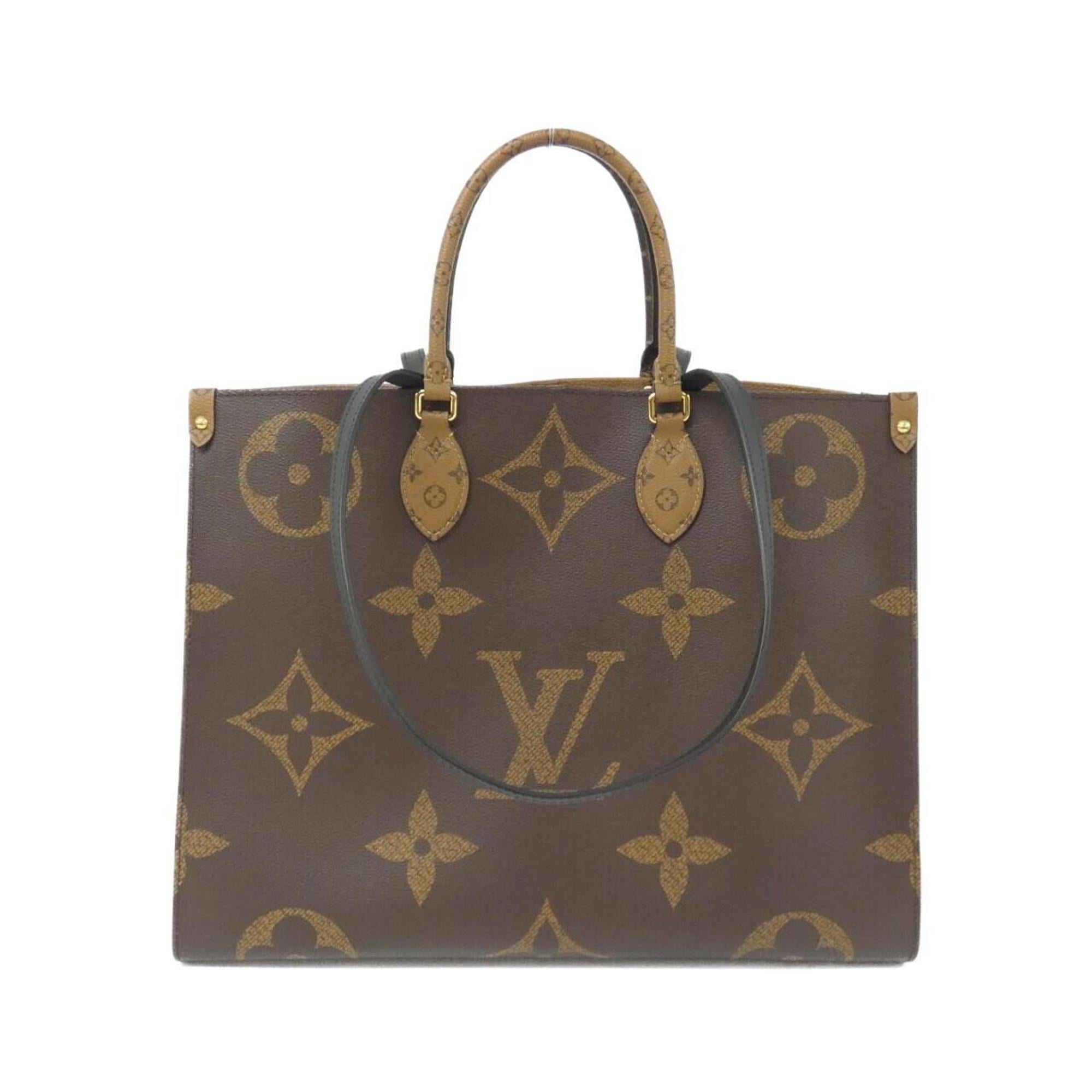 Louis Vuitton Marron Coated Canvas Handbag (Pre-Owned)