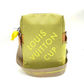 Louis Vuitton Damier Geant Gray Yellow Damier Geant Pochette Shoulder Bag (Pre-Owned)