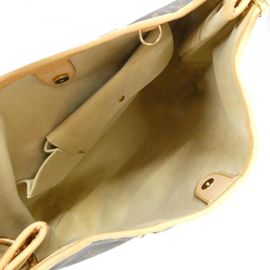 Louis Vuitton Brown Coated Canvas Shoulder Bag (Pre-Owned)