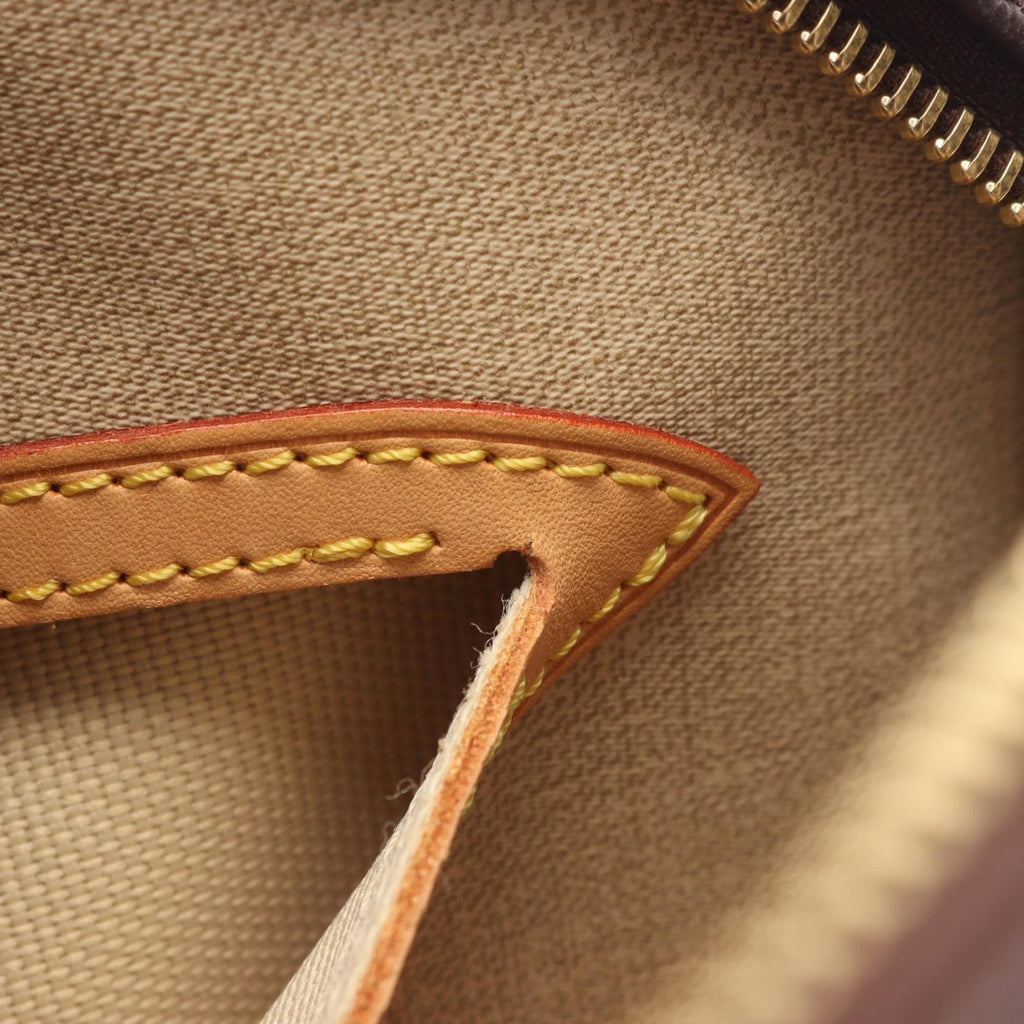Louis Vuitton Brown Monogram Coated Canvas Shoulder Bag (Pre-Owned)