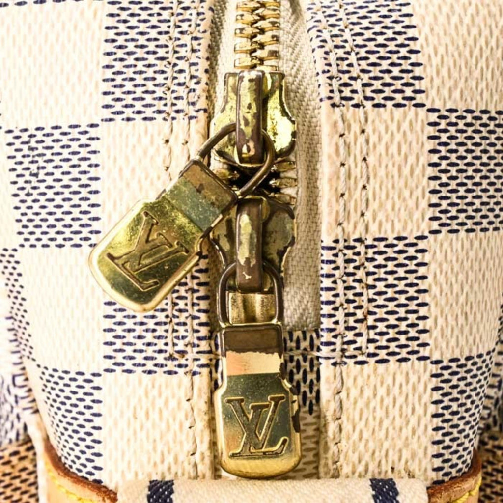 Louis Vuitton Damier Azur Off-White Damier Azur Shoulder Bag (Pre-Owned)