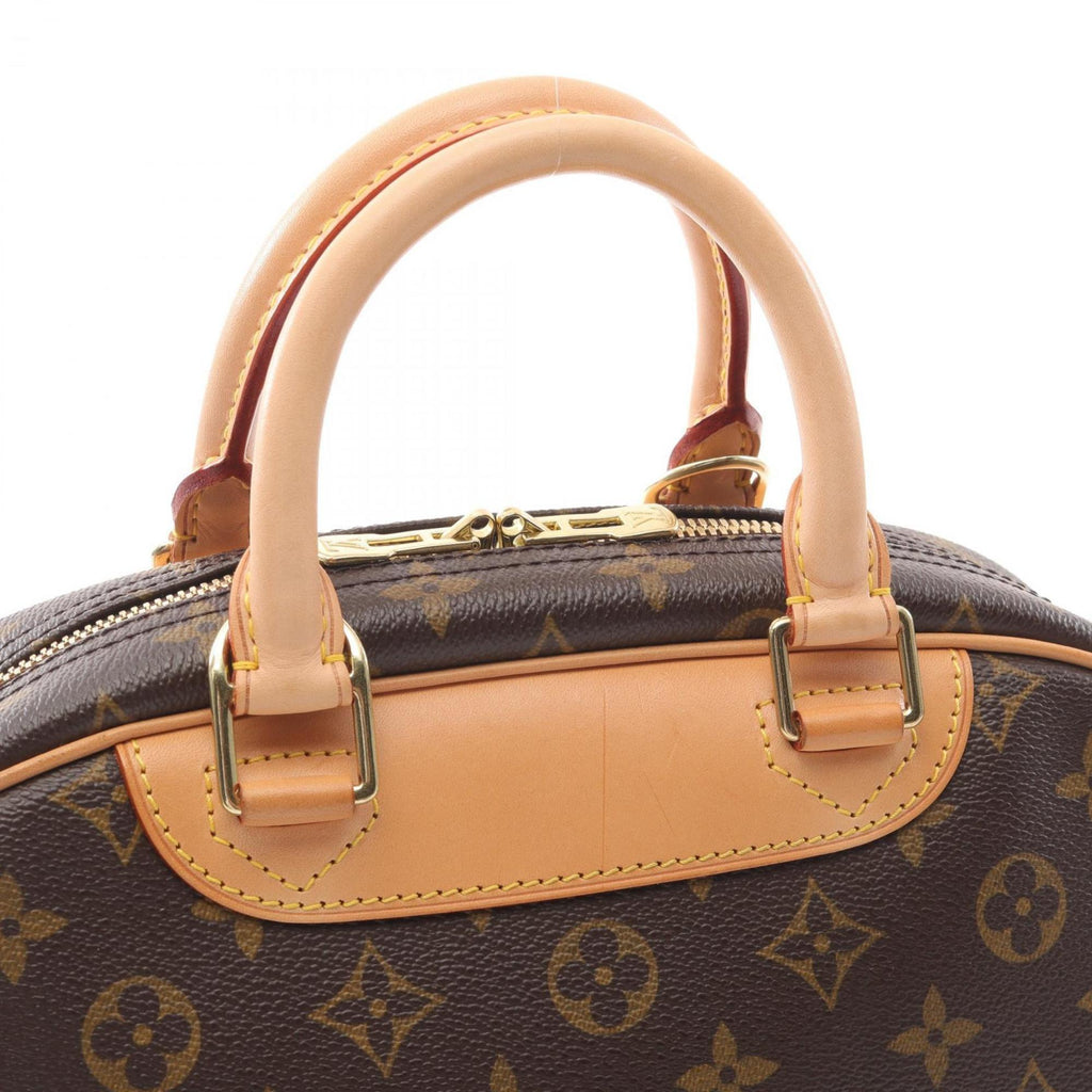 Louis Vuitton Brown Monogram Coated Canvas Handbag (Pre-Owned)