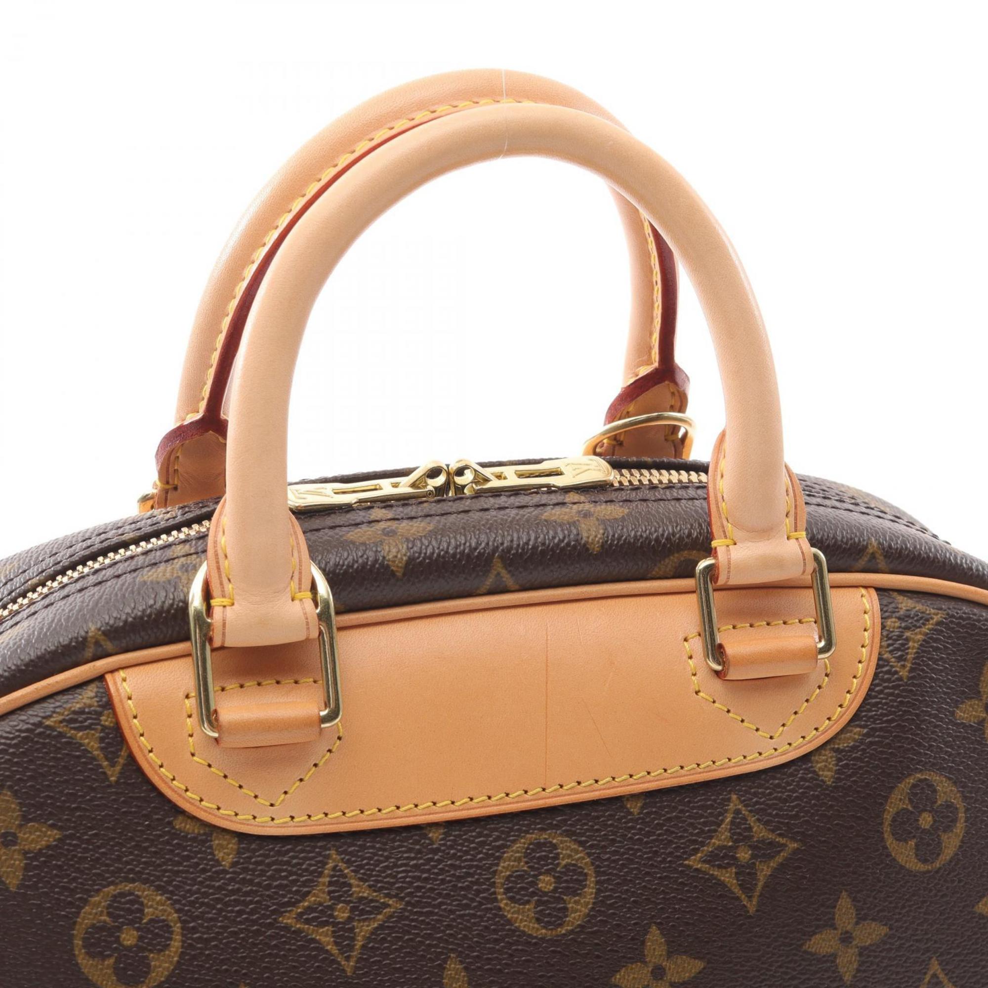 Louis Vuitton Brown Monogram Coated Canvas Handbag (Pre-Owned)
