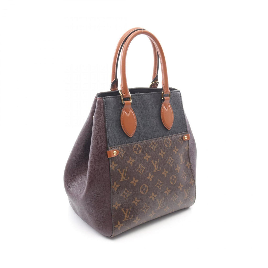 Louis Vuitton Black Bordeaux Multi-Color Noir Pvc Leather Handbag (Pre-Owned)