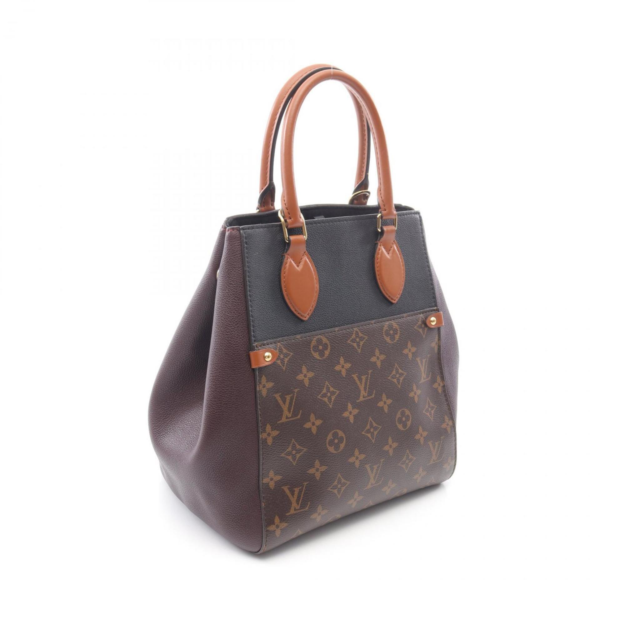 Louis Vuitton Black Bordeaux Multi-Color Noir Pvc Leather Handbag (Pre-Owned)