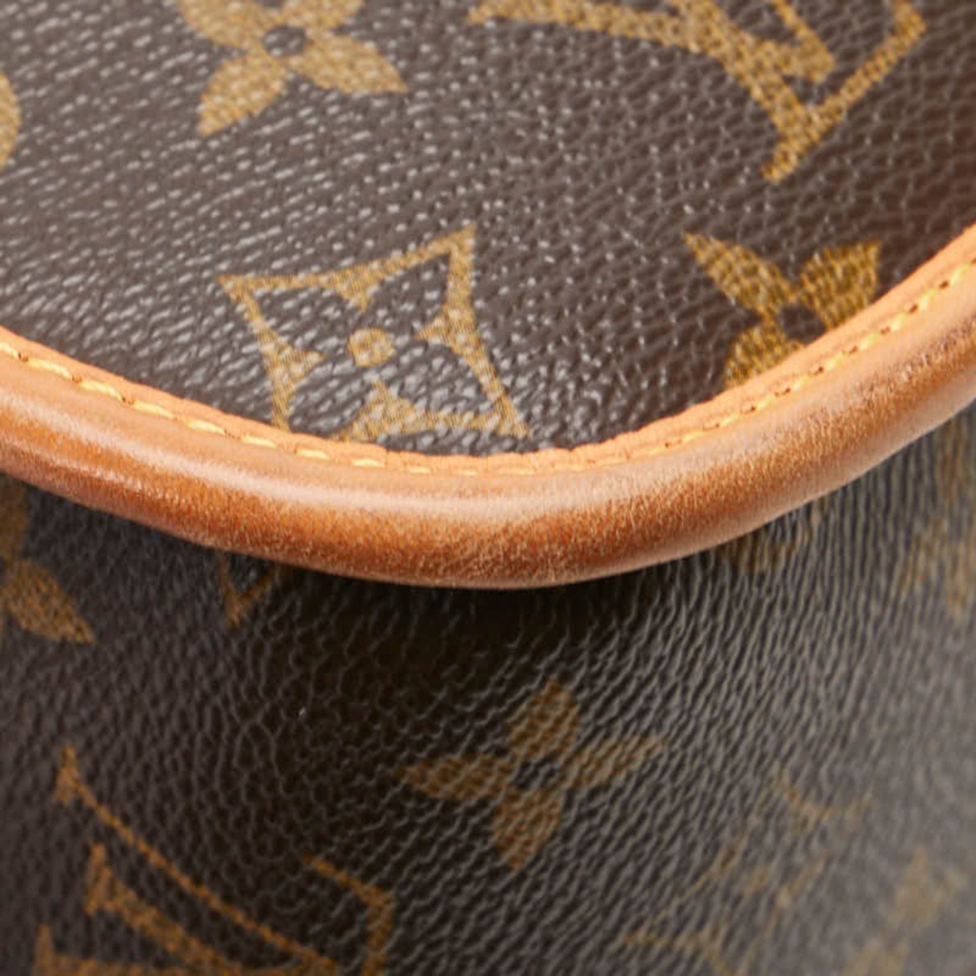 Louis Vuitton Monogram Brown Pvc Leather Shoulder Bag (Pre-Owned)