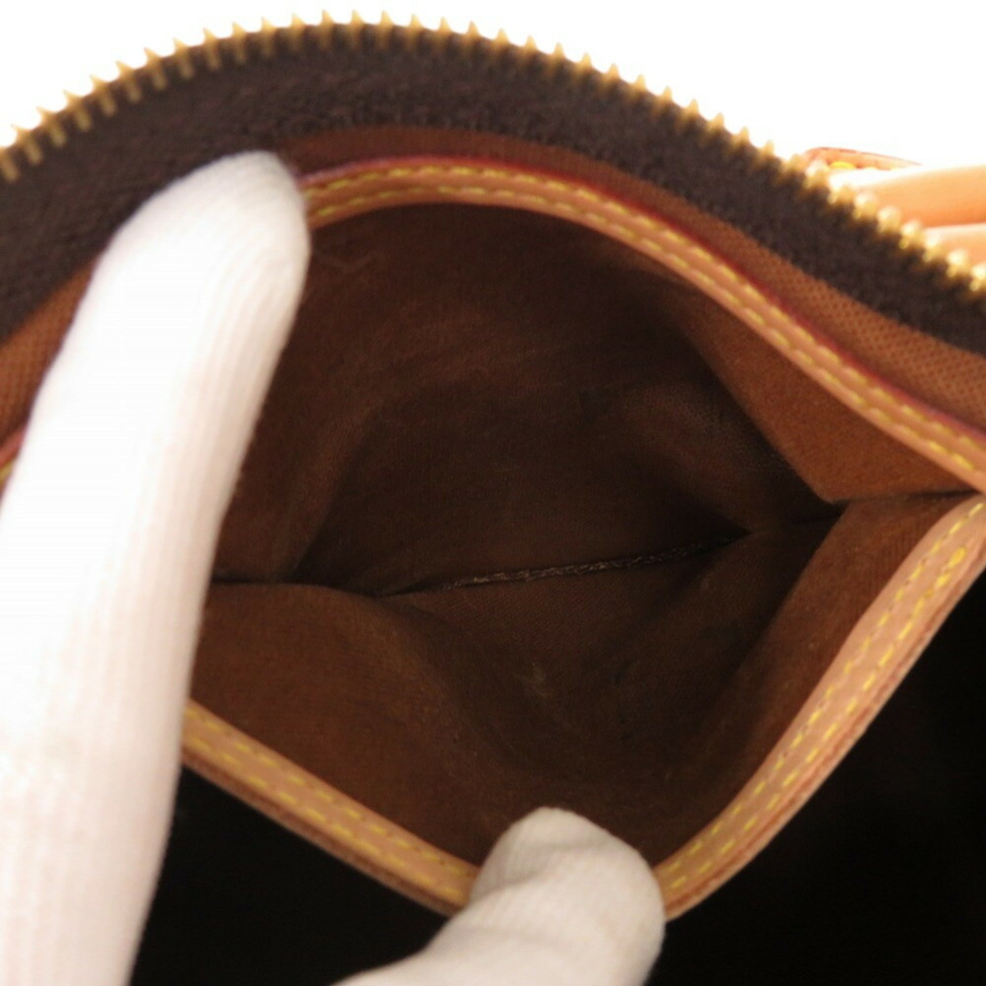 Louis Vuitton Brown Monogram Monogram Boston Bag Handbag (Pre-Owned)