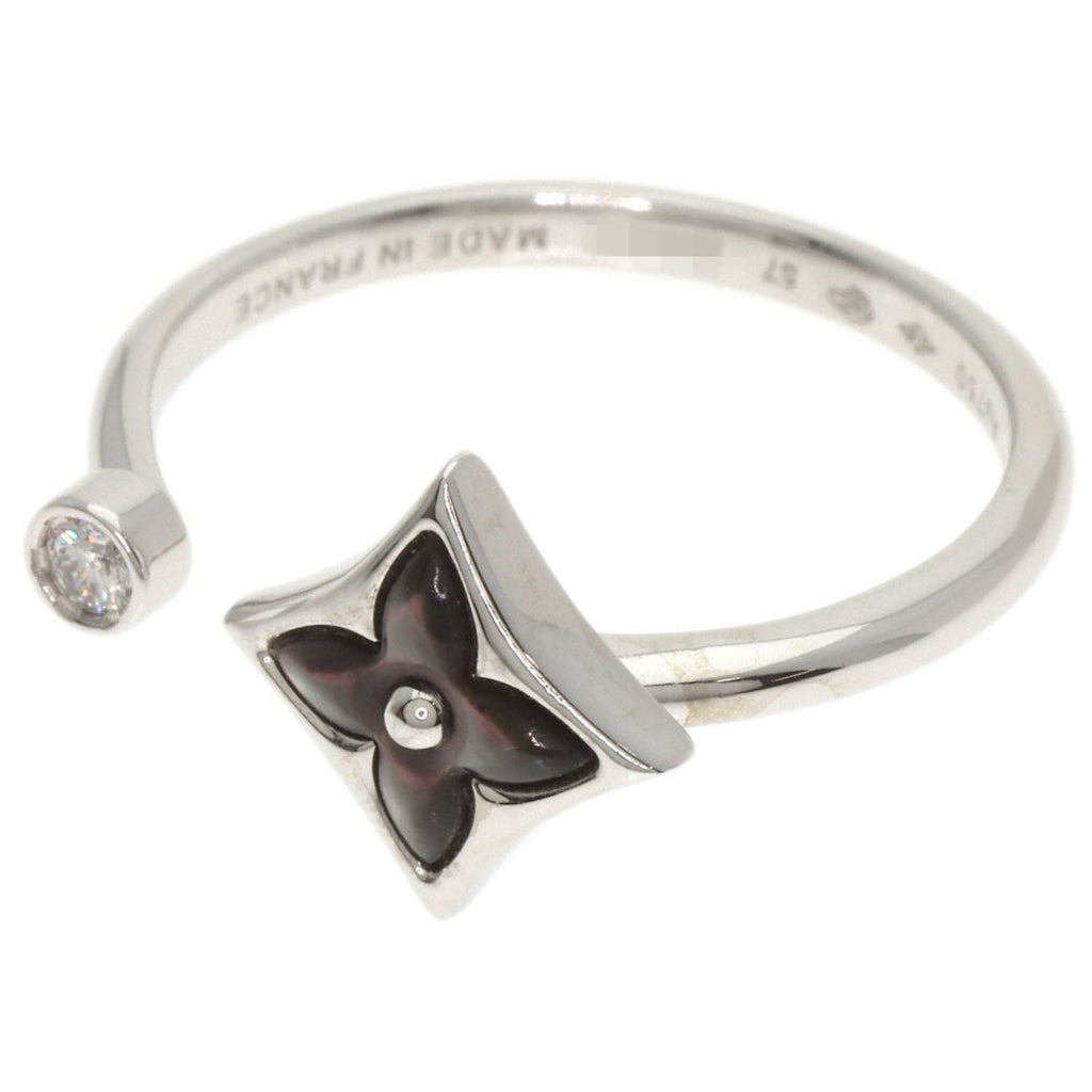 Louis Vuitton White Gold (18K) Band Ring (Pre-Owned)