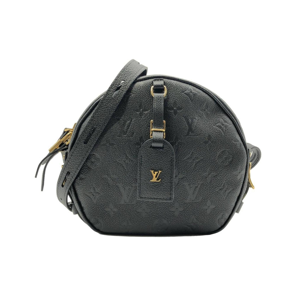 Louis Vuitton Black Leather Shoulder Bag (Pre-Owned)