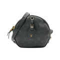 Louis Vuitton Black Leather Shoulder Bag (Pre-Owned)