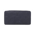 Louis Vuitton Marine Rouge Leather Long Wallet (Bi-Fold) (Pre-Owned)