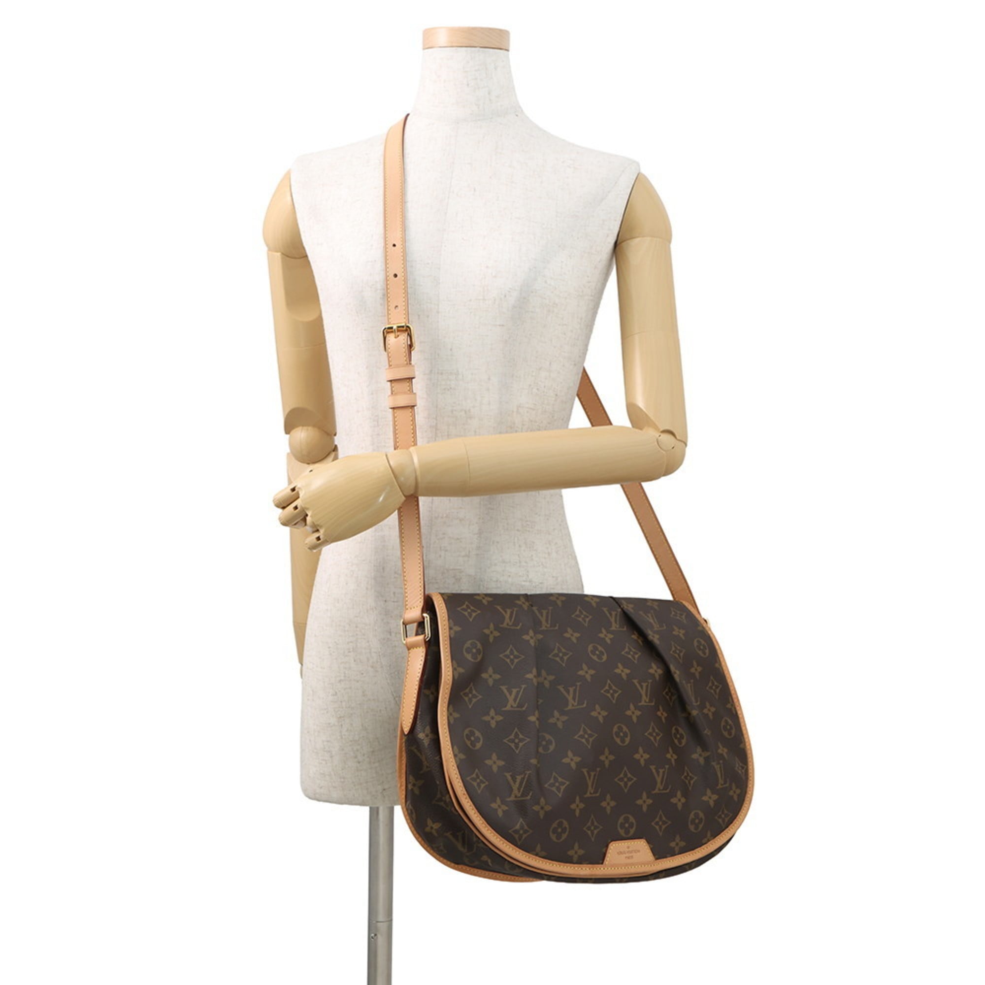 Louis Vuitton Brown Monogram Monogram Shoulder Bag (Pre-Owned)