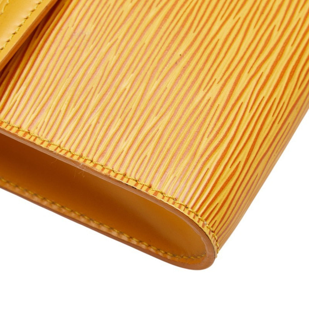 Louis Vuitton Yellow Leather Shoulder Bag (Pre-Owned)