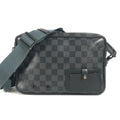 Louis Vuitton Black Damier Graphite Damier Graphite Messenger Bag Shoulder Bag (Pre-Owned)
